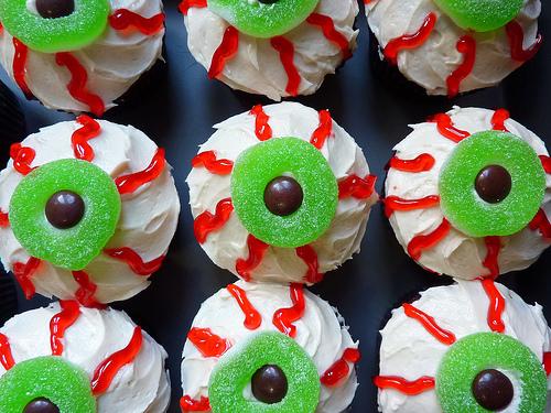 Eyeball -cupcakes